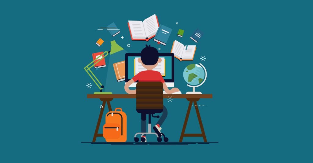 A graphic illustration representing personalized learning experience in the Philippines