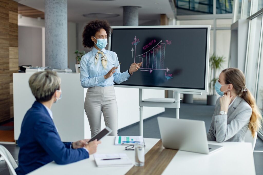 smartboards in conference rooms
