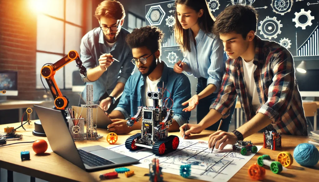 teamwork and collaboration skills through robotics